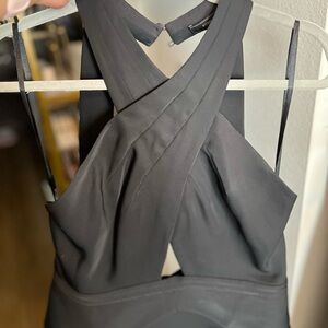 BCBGMaxAzria Elegant Black Peplum